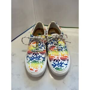 Sperry Striper II Pride Rainbow Sneakers – Men’s 10.5